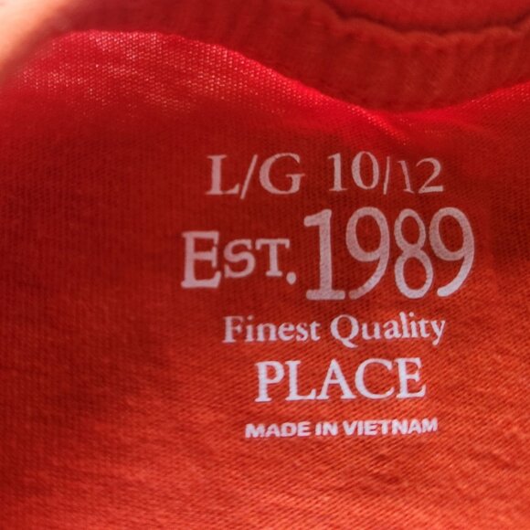 ⚽ Children’s Place Boys Soccer Tee – Size Large (10/12) ⚽ - Picture 4 of 4